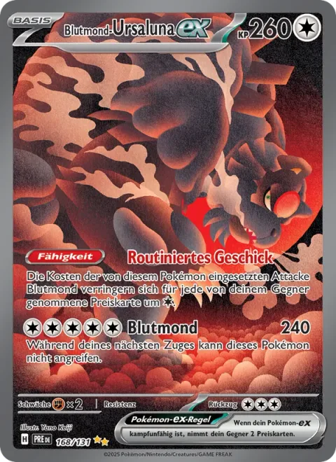 Bloodmoon Ursaluna ex [Seasoned Skill | Blood Moon]