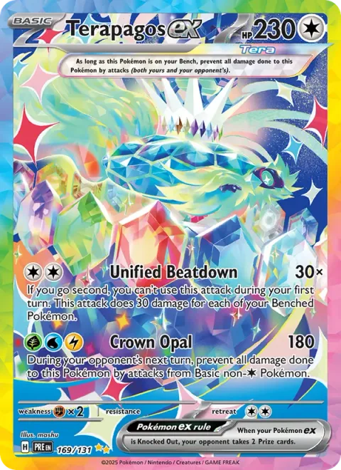 Terapagos ex [Unified Beatdown | Crown Opal]