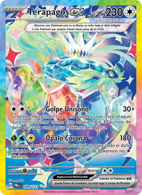 Terapagos ex [Unified Beatdown | Crown Opal]