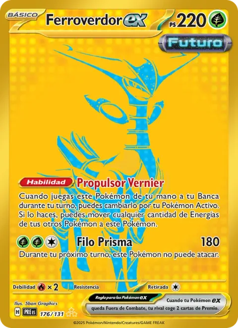 Iron Leaves ex [Rapid Vernier | Prism Edge]