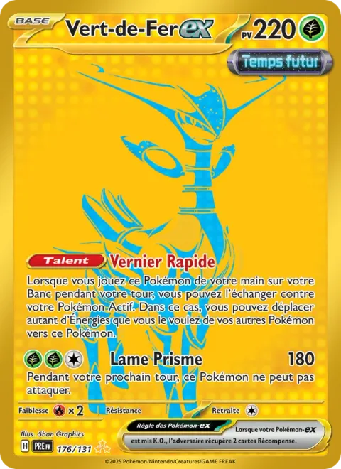 Iron Leaves ex [Rapid Vernier | Prism Edge]
