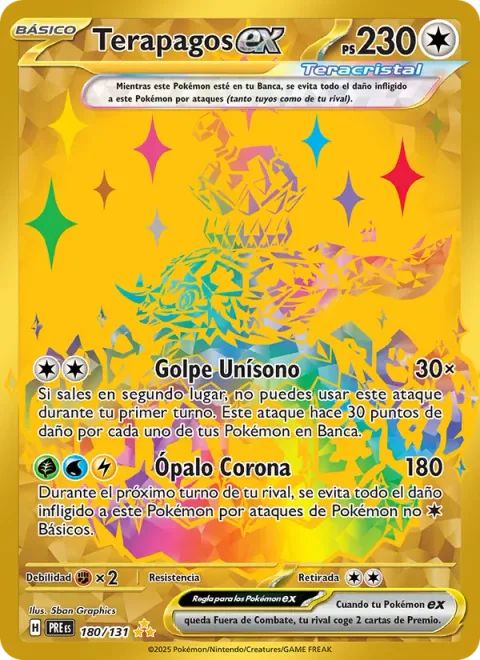Terapagos ex [Unified Beatdown | Crown Opal]