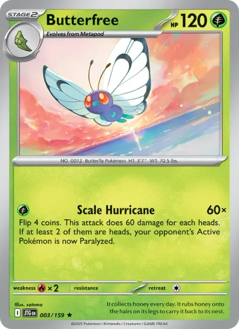 Butterfree [Scale Hurricane]