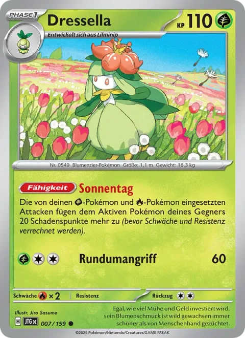 Lilligant [Sunny Day | Spinning Attack]