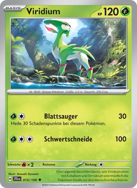 Virizion [Leaf Drain | Slicing Blade]