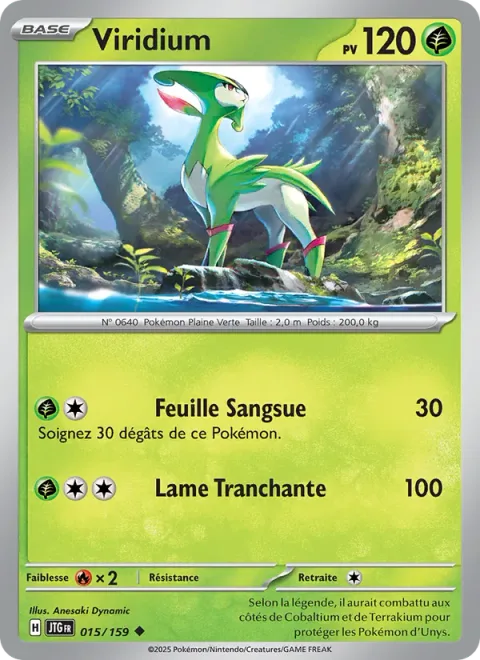 Virizion [Leaf Drain | Slicing Blade]