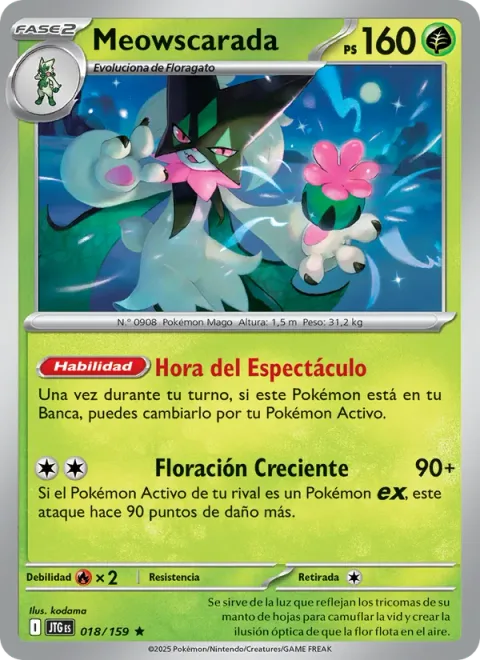 Meowscarada [Showtime | Rising Bloom]