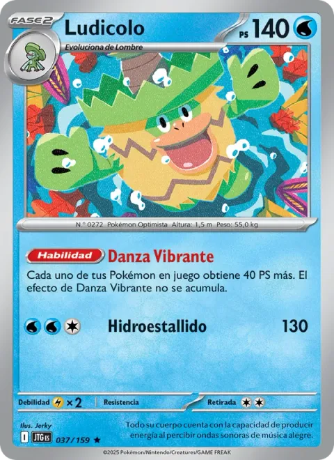 Ludicolo [Vibrant Dance | Hydro Splash]
