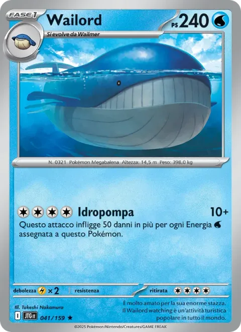 Wailord [Hydro Pump]