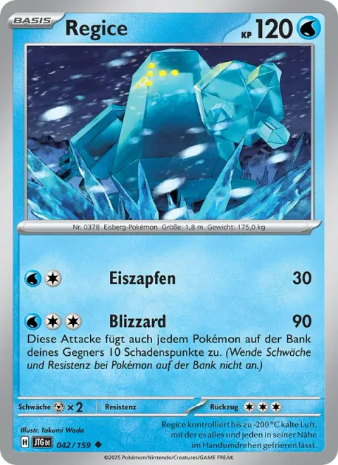 Regice [Icicle | Blizzard]