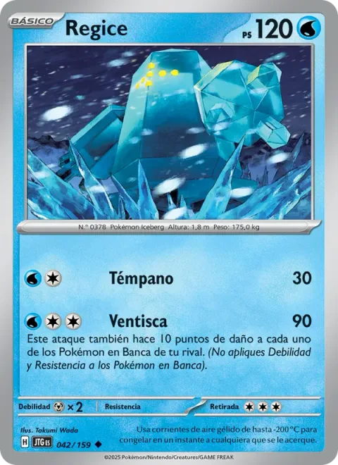 Regice [Icicle | Blizzard]
