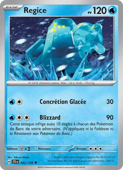 Regice [Icicle | Blizzard]