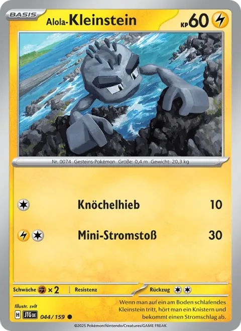 Alolan Geodude [Knuckle Punch | Tiny Charge]