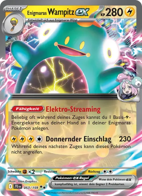 Iono's Bellibolt ex [Electric Streamer | Thunderous Bolt]