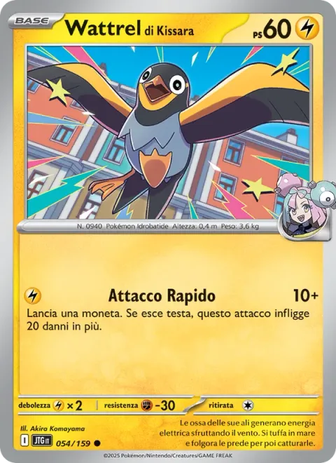Iono's Wattrel [Quick Attack]