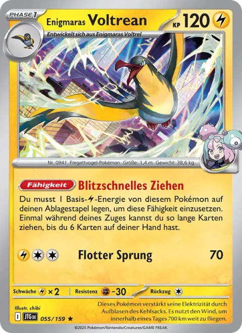 Iono's Kilowattrel [Flashing Draw | Mach Bolt]