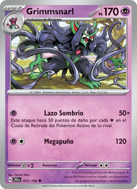 Grimmsnarl [Shadowy Knot | Mega Punch]