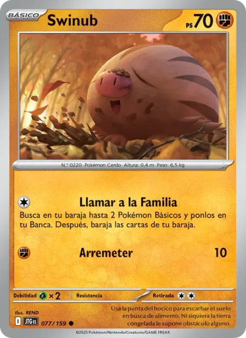 Swinub [Call for Family | Lunge Out]