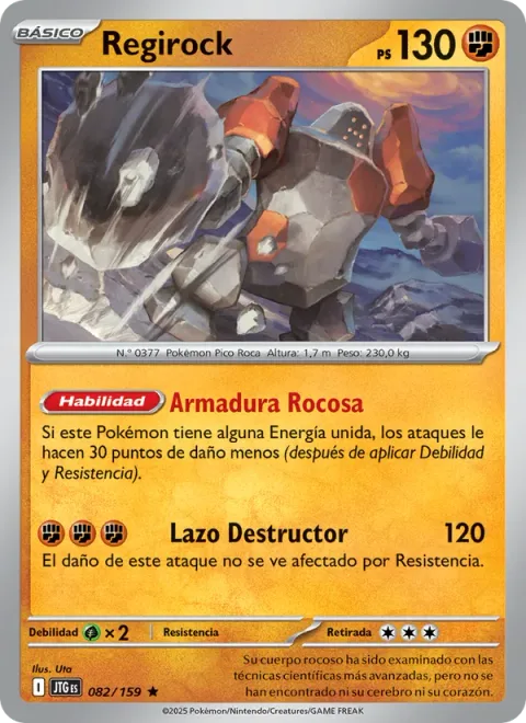 Regirock [Rock Armor | Breaching Lariat]