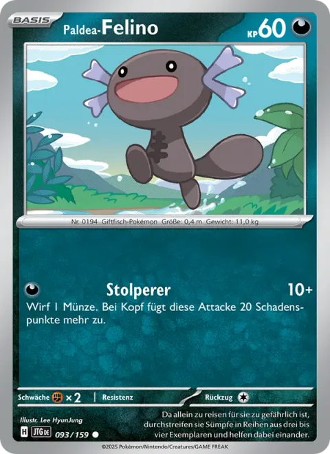 Paldean Wooper [Trip Over]