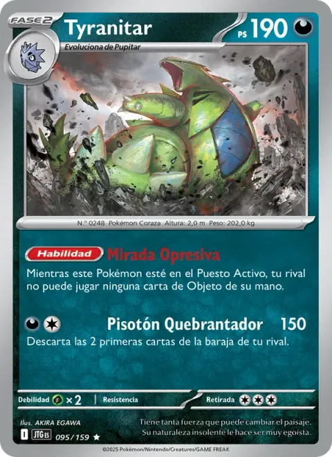 Tyranitar [Daunting Gaze | Cracking Stomp]