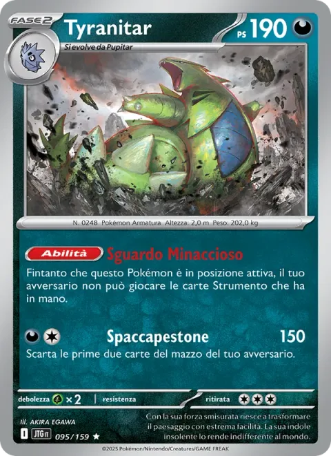 Tyranitar [Daunting Gaze | Cracking Stomp]
