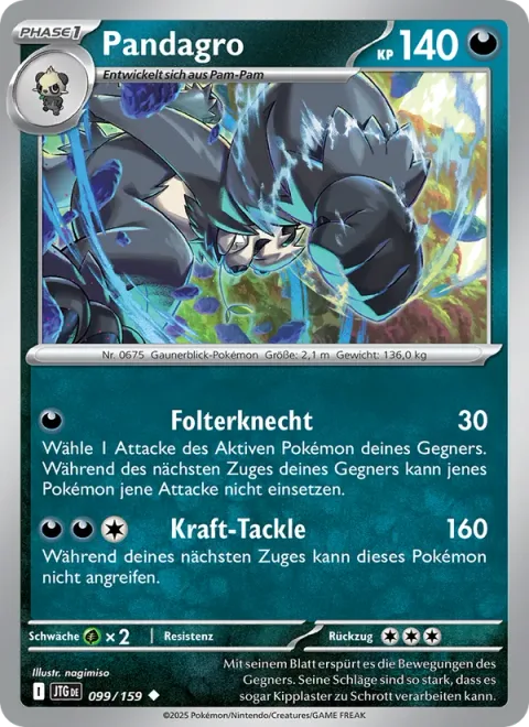 Pangoro [Torment | Power Tackle]