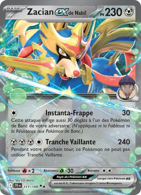 Hop's Zacian ex [Insta-Strike | Brave Slash]