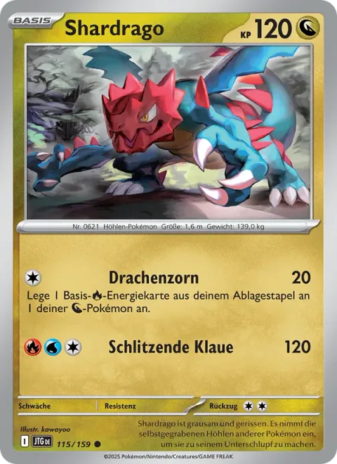 Druddigon [Dragon's Fury | Slashing Claw]
