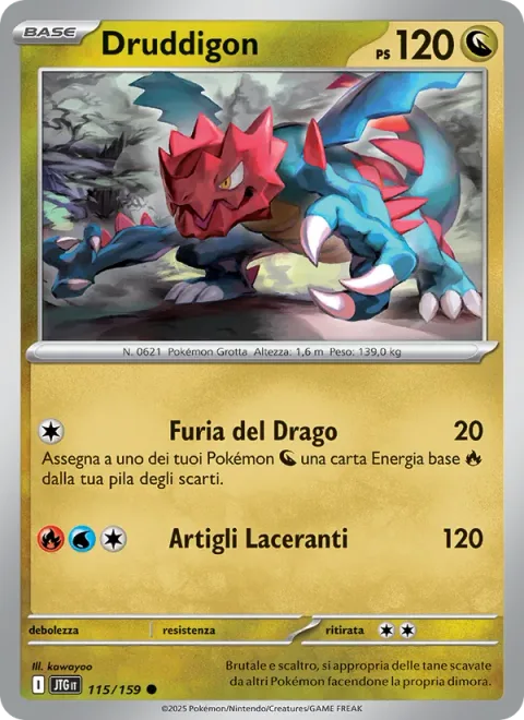 Druddigon [Dragon's Fury | Slashing Claw]