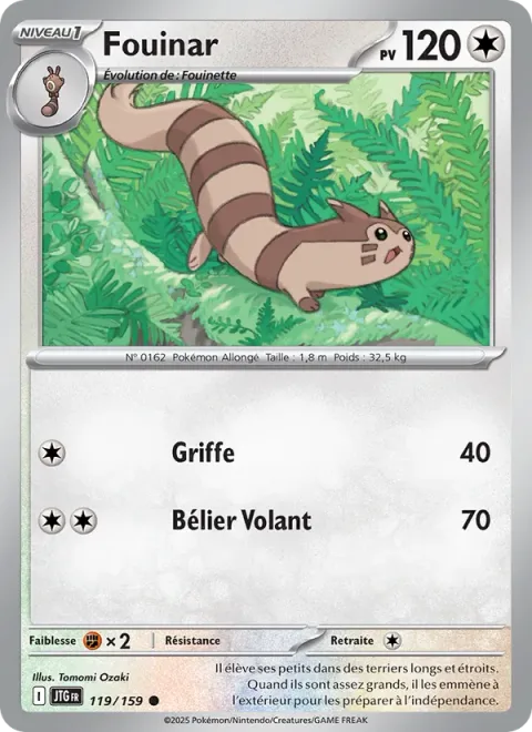 Furret [Scratch | Jet Headbutt]