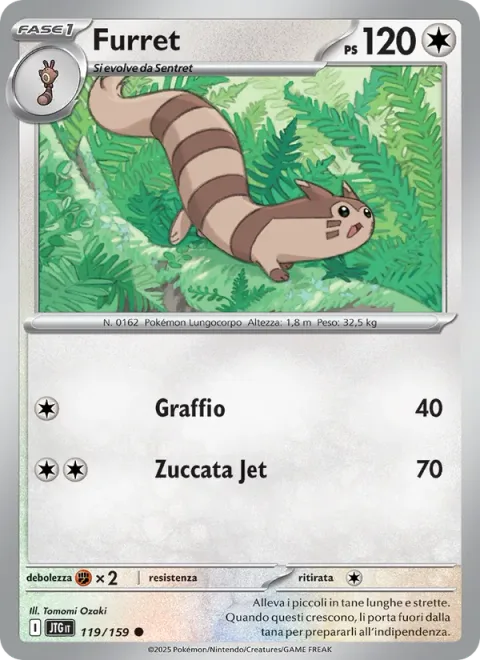 Furret [Scratch | Jet Headbutt]