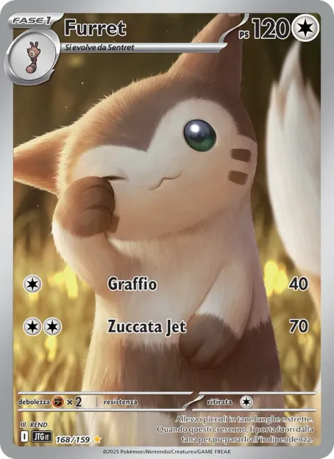 Furret [Scratch | Jet Headbutt]