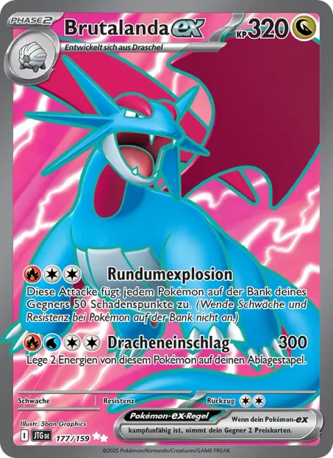 Salamence ex [Wide Blast | Dragon Impact]
