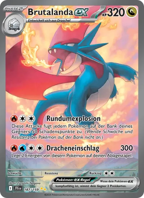 Salamence ex [Wide Blast | Dragon Impact]