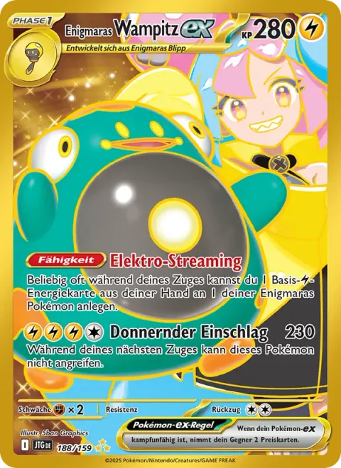 Iono's Bellibolt ex [Electric Streamer | Thunderous Bolt]