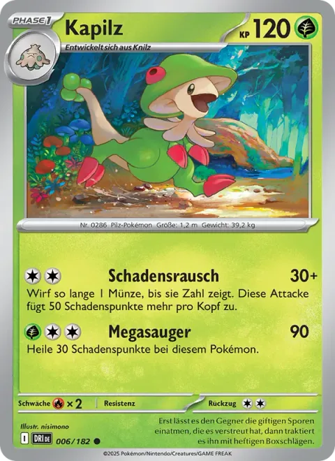 Breloom [Damage Rush | Mega Drain]
