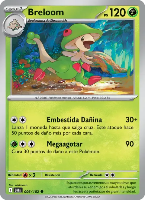 Breloom [Damage Rush | Mega Drain]