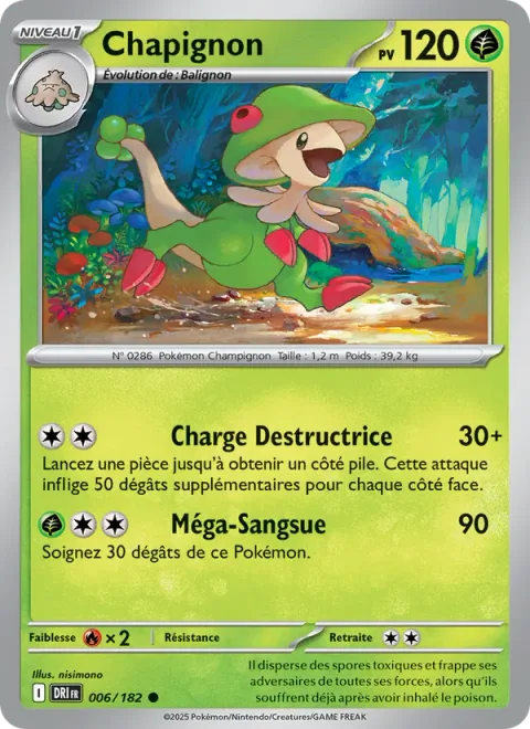 Breloom [Damage Rush | Mega Drain]