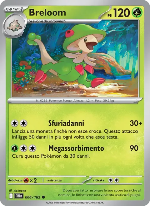 Breloom [Damage Rush | Mega Drain]
