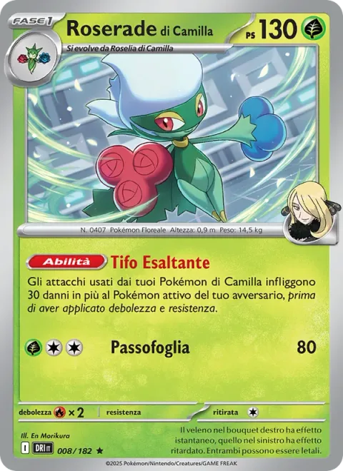 Cynthia's Roserade [Cheer On to Glory | Leaf Step]