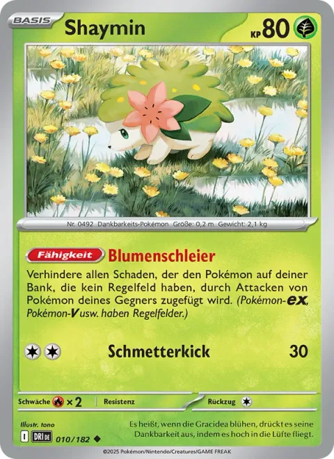 Shaymin [Flower Curtain | Smash Kick]