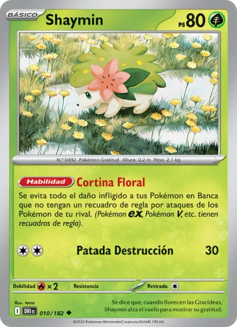 Shaymin [Flower Curtain | Smash Kick]