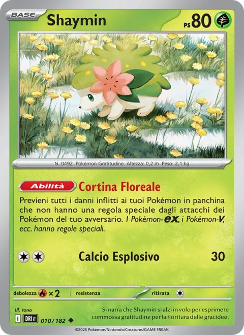 Shaymin [Flower Curtain | Smash Kick]