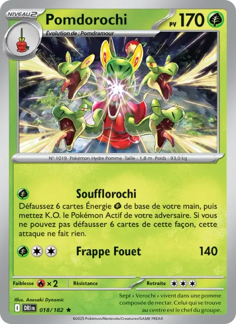Hydrapple [Hydra Breath | Whip Smash]