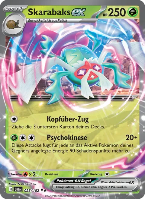Rabsca ex [Upside Down Draw | Psychic]