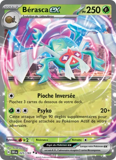Rabsca ex [Upside Down Draw | Psychic]