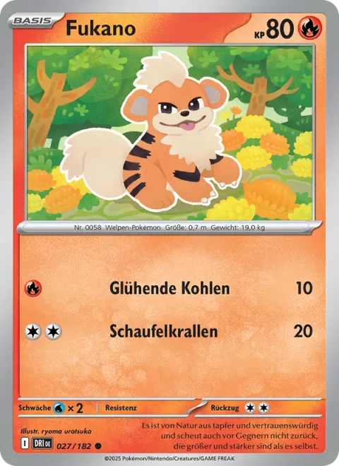 Growlithe [Live Coal | Dig Claws]