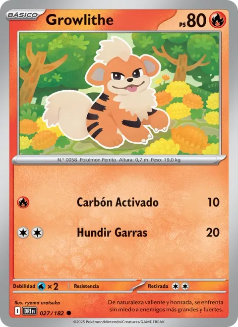 Growlithe [Live Coal | Dig Claws]