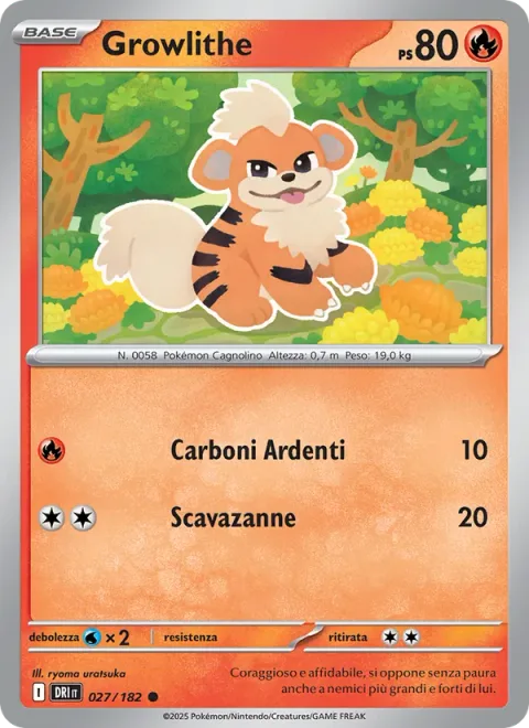 Growlithe [Live Coal | Dig Claws]